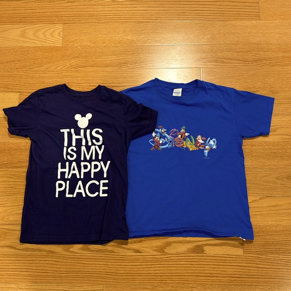 Boys Small Disney tshirts